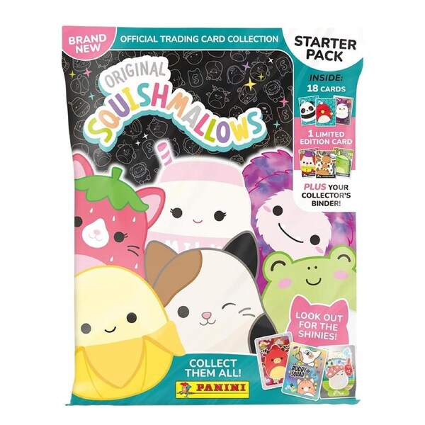 Squishmallows - TC - Official Trading Card Collection Starter Pack