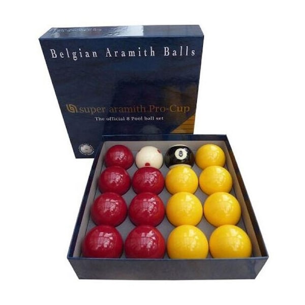 Aramith Casino 2" Pro Cup Balls Set Super Premier Phenolic Resin Billiards/Pool