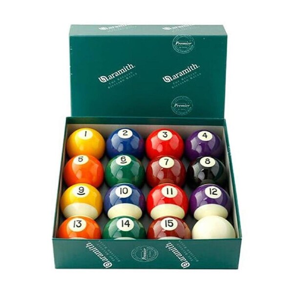 Aramith Kelly Pool 2 1/16" Super Balls Set Premier Phenolic Resin Billiards/Pool