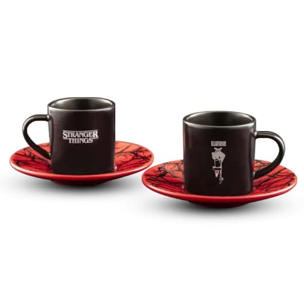 Bialetti x Stranger Things Cup and Saucer Set