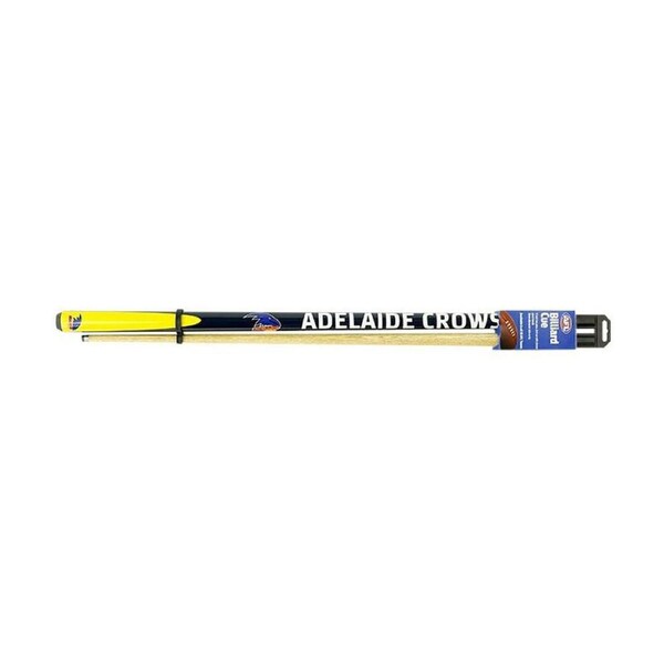 AFL 2-Piece Cue Adelaide Crows Ash Shaft 10mm Elkmaster Tip Billiards/Pool