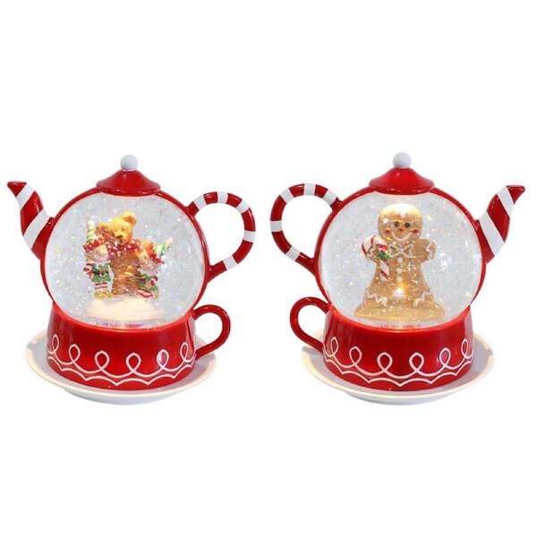 Music Tea-Party Lantern 2 Asst 19cm