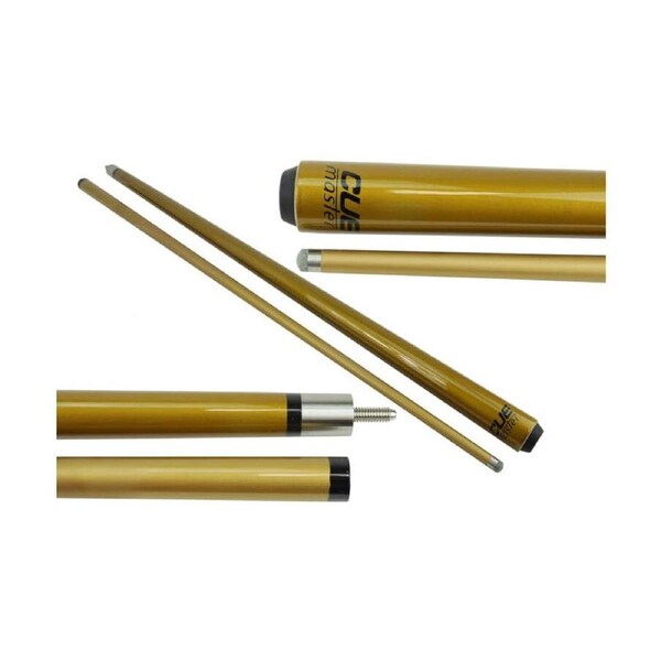 Cuemaster Bronze 2-Piece Cue Metallic Finish 57 inch Billiards/Pool/Snooker