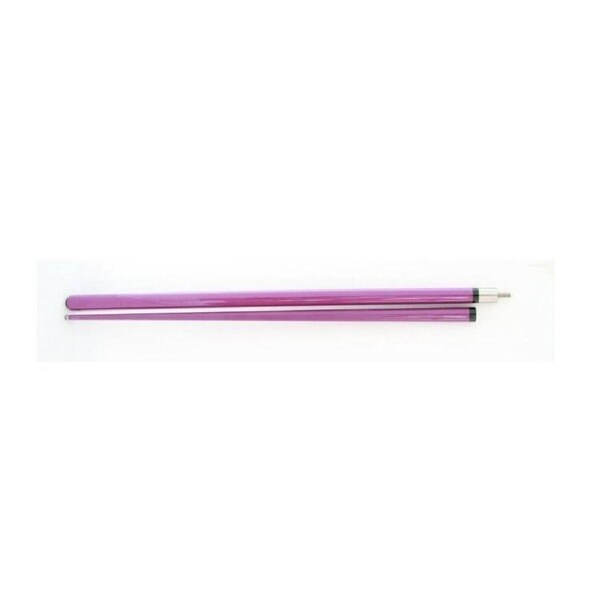 Cuemaster Purple 2-Piece Cue Metallic Finish 57 inch Billiards/Pool/Snooker