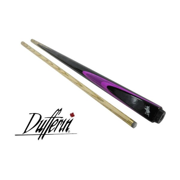 Dufferin S113 2-Piece Cue Purple 9mm Elkmaster Tip 57 inch Billiards/Pool