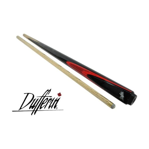 Dufferin S112 2-Piece Cue Red 9mm Elkmaster Tip 57 inch Billiards/Pool