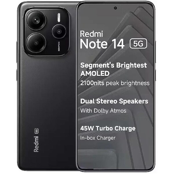 Xiaomi Redmi Note 14S 8GB 256GB Midnight Black - Brand New