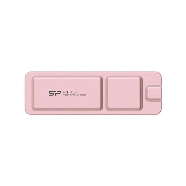 Silicon Power PX10 512GB USB 3.2 Gen 2 External Portable SSD - Pink, SZ512GBPSDPX10CPAU