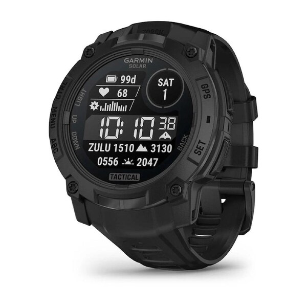 Garmin Instinct 3 - 50 mm Solar Tactical Edition - Black
