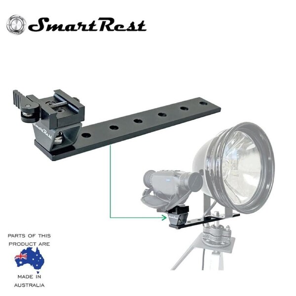 SmartRest Single QR Mount incl Mounted Quick Release Clamp (E-SRSQR)
