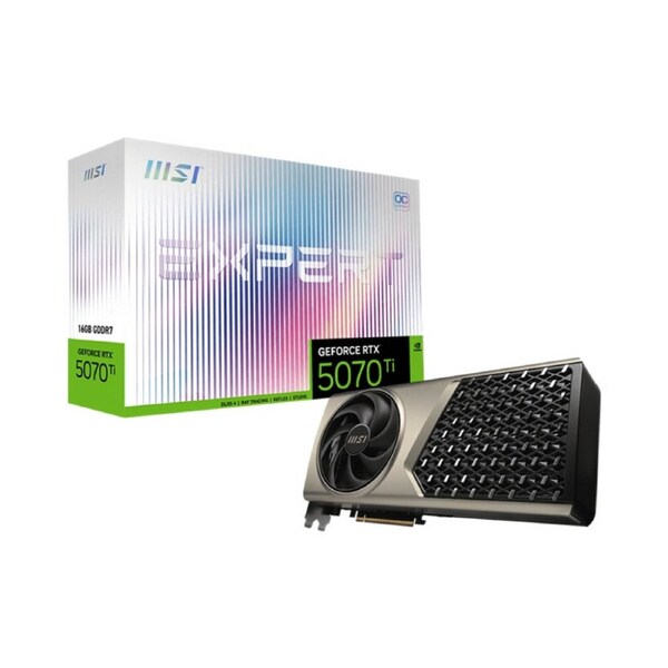 MSI nVidia GeForce RTX 5070 Ti 16G EXPERT OC, PCI Express Gen 5, Boost: 2482
