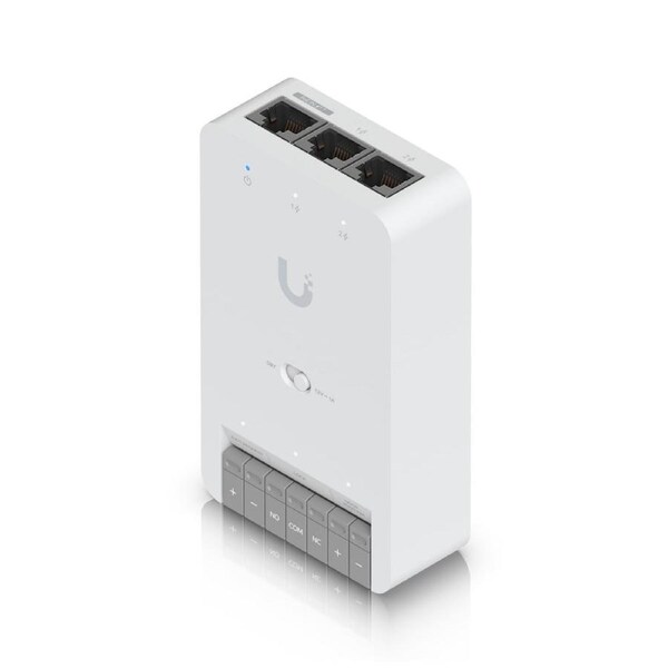 Ubiquiti Door Hub Mini, Compact Access Control Hub For Single Door,1 Lock