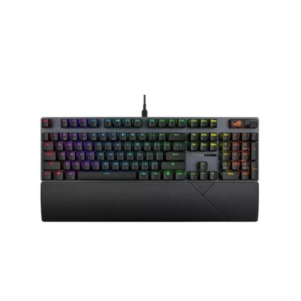 ASUS ROG Strix Scope II X Snow Gaming Keyboard Hot-swappable ROG NX Mechanical Switches V2, Sound-dampening foam PBT doubleshot keycaps or UV-coated