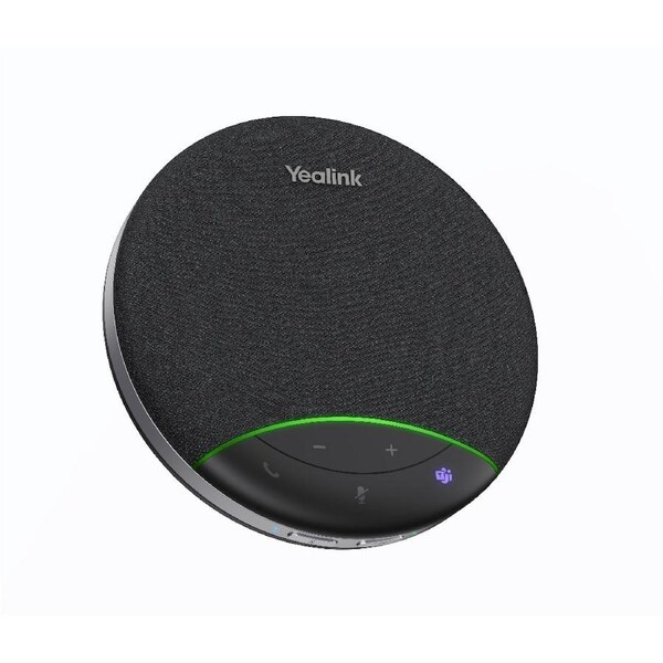 Yealink SP92 with Dongle USB-C/A, AI Noise Cancellation, 4m All-round Voice Pick Up 50 mm Speaker for Brilliant Audio Quality Full Duplex Audio&Echo