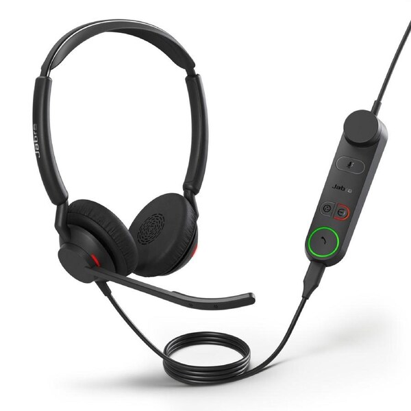 Jabra Engage 50 II Dual UC Corded USB-C/A Headset, Best Headset for Clear