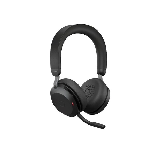Jabra Evolve2 75 USB-C Link380a MS Stereo Black, 8-Mic Technology, 36 Hours