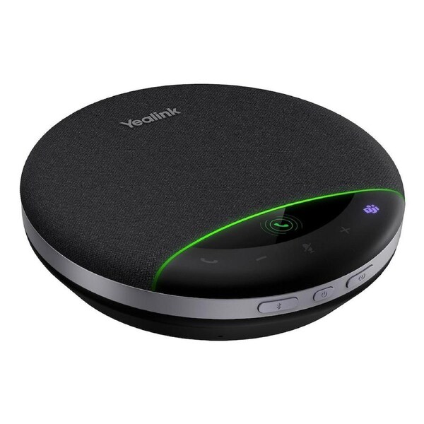 Yealink SP96 USB-C/A, AI Noise Cancellation, 6 Mic for 5m All-round Voice Pick Up, 65 mm Speaker, Full Duplex Audio & Echo Cancellation