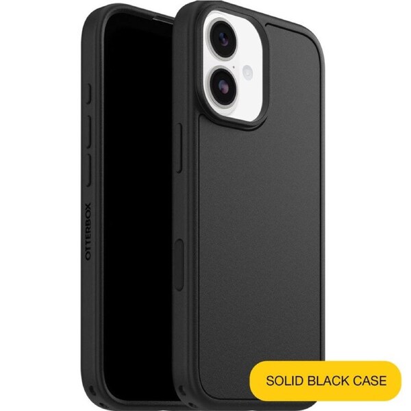 OtterBox Symmetry MagSafe Apple iPhone 17 (6.3') Case Black - (77-99413), DROP+ 3X Military Standard, Raised Edges, Hassle-Free, 7 Years Warranty