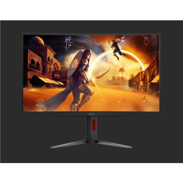 AOC 27' 2K Curved 0.5ms 180Hz, 2560x 1440 Adaptive Sync, HDMI 2.0 1,DisplayPort 1.4 1, Gaming Monitor