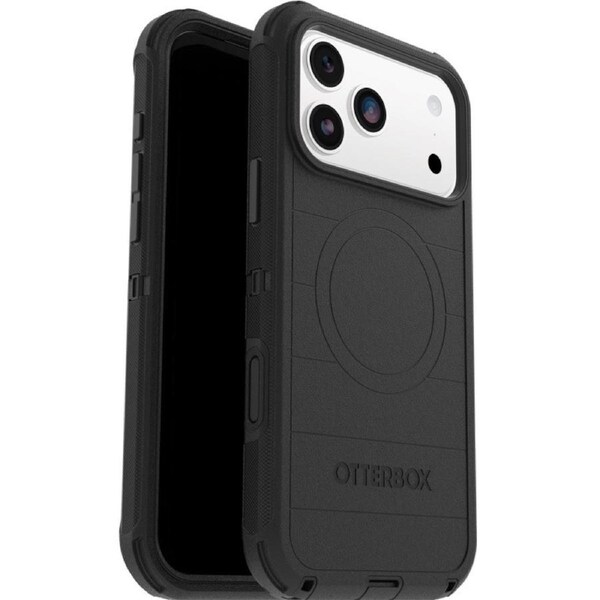 OtterBox Defender Pro MagSafe Apple iPhone 17 Pro Max (6.9') Case Black - (77-98392), DROP+ 7X Military Standard, Raised Edges, 7 Years Warranty
