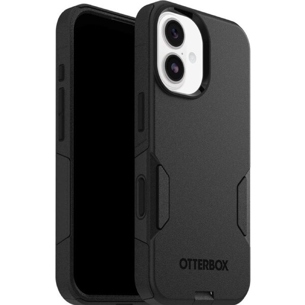 OtterBox Commuter Apple iPhone 17 (6.3') Case Black - (77-98294), DROP+ 3X Military Standard, Pocket Friendly, Hassle-Free, 7 Years Warranty