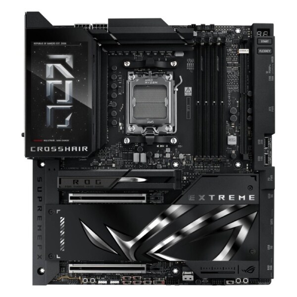 ASUS AMD ROG CROSSHAIR X870E EXTREME (AM5) E-ATX Motherboard, DDR5 256GB, 2 x