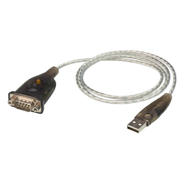 Aten USB to RS232 converter with 1m cable 921.6 Kbps Transfer Rate, Compatible