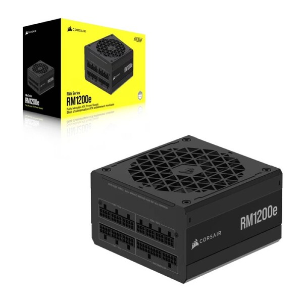 Corsair RMe Series RM1200e Fully Modular Low-Noise ATX Power Supply (AU), 80