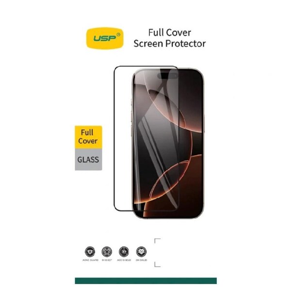 USP Apple iPhone 17 Pro / iPhone 17 / iPhone 16 Pro (6.3') Tempered Glass