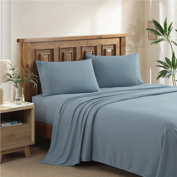 Ardor Australias Softest Sheet Set - Blue - Single