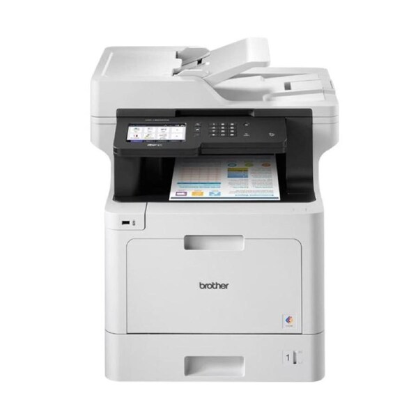 Brother MFC-L8900CDW Print Speed up to 31ppm(Mono&Colour) 2-Sided (Duplex) Print, 2-sided (Duplex) Scan USB & Wired & Wireless Network. 250 Sheets