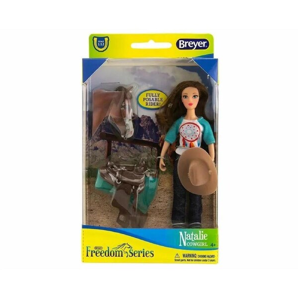 Breyer Freedom Natalie Cowgirl Western Rider with Tack