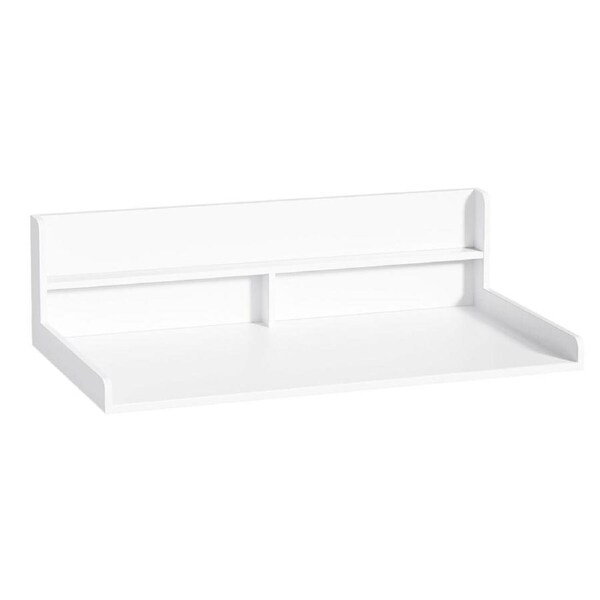 Washer and Dryer Countertop Shelf Laundry Room Storage Organiser Over The Front Load Washing Machine Table Top Shelves White 2 Tier Cover 137x70x30cm