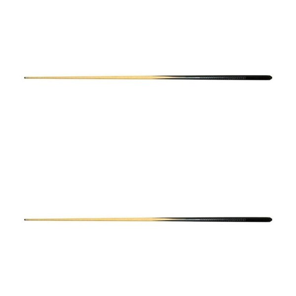 2PK Mitchell Maverick 1-Piece Cue 57" 11mm Screw in Tip Painted Butt Billiards
