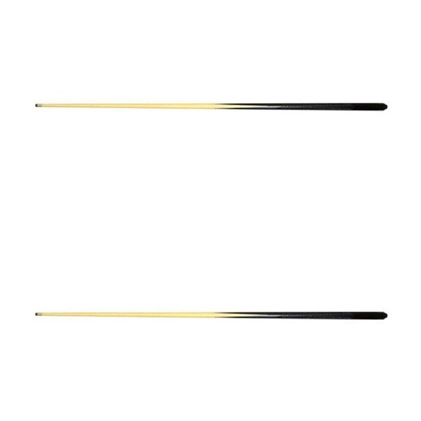 2PK Mitchell Maverick 1-Piece Cue 54" 11mm Screw in Tip Painted Butt Billiards