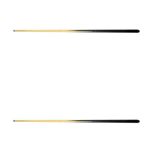 2PK Mitchell Maverick 1-Piece Cue 42" 11mm Screw in Tip Painted Butt Billiards