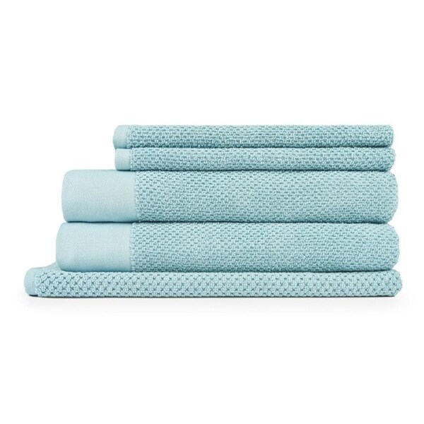 Sheraton Luxury Marlon 5 Piece Towel Pack Blue Stone