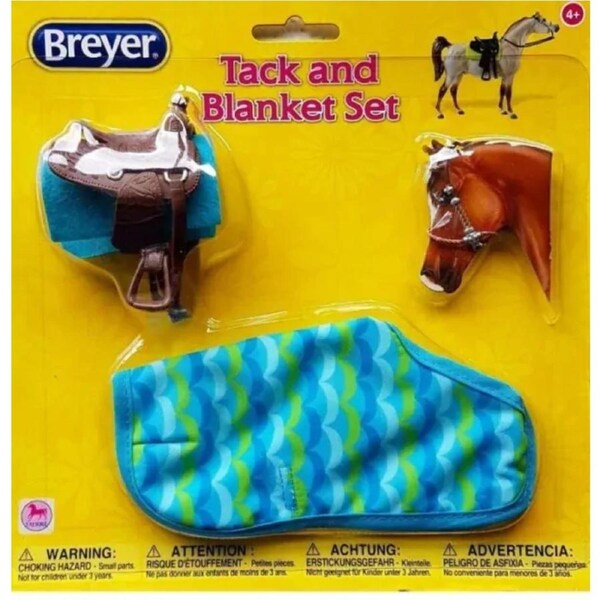 Breyer Classics Tack & Blanket Set 1:12 SCALE - Blue