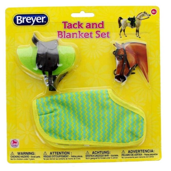 Breyer Classics Tack & Blanket Set 1:12 SCALE - Green