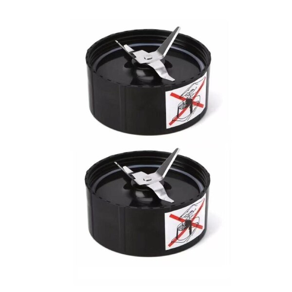 2 Pack Replacement Cross Blades for 250W Magic Bullet Blender Juicers Mixer