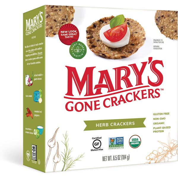 Mary's Gone Crackers Herb 184g