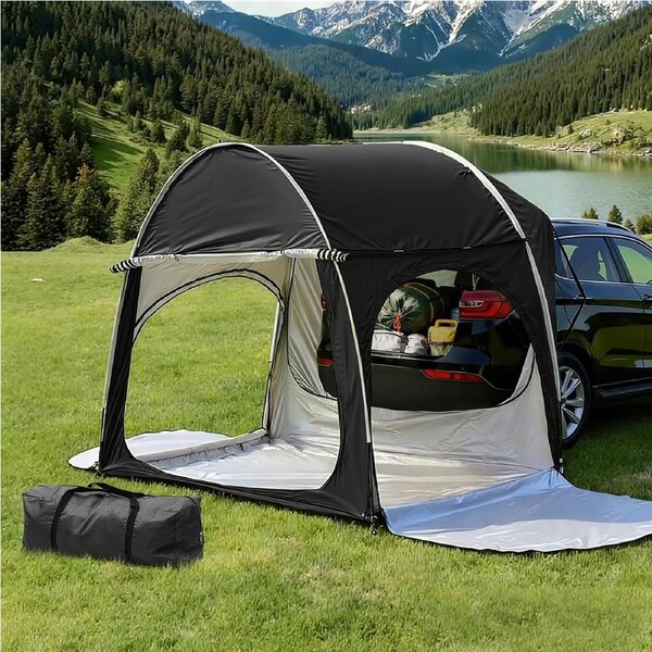 Weisshorn Camping Tent Car Rear Hatchback Tents Canopy Portable Outdoor Family