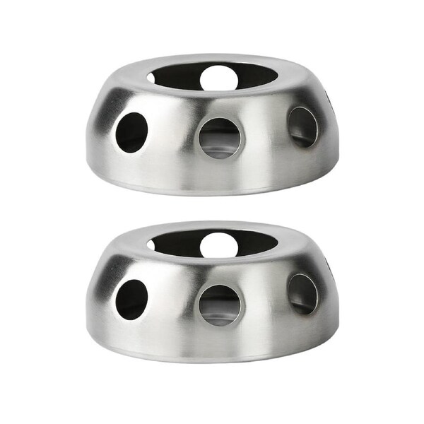 2PCS Camping Stainless Steel Stove Stand for Teapot or Cooking