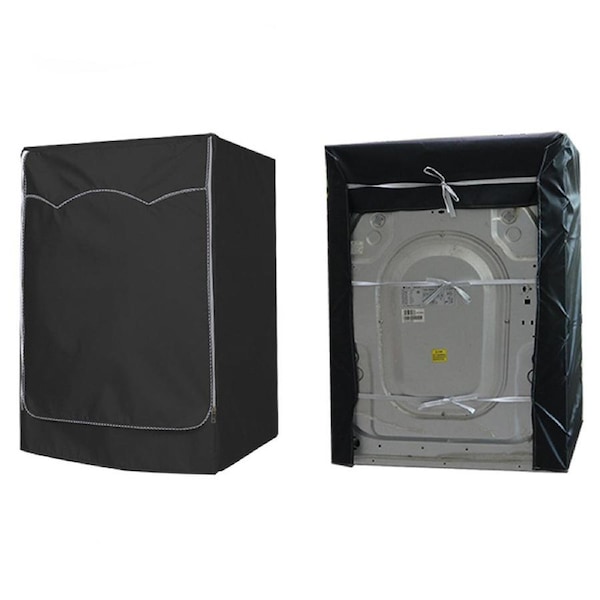 Waterproof Dustproof Washing Machine Top Cover Protect Front Load Washer Dryer (60x60x88cm)