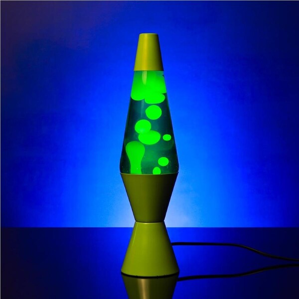 Watt's On Lava Lamp - Green