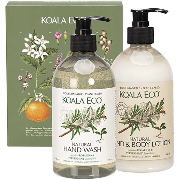 Koala Eco Gift Pack Hand Care Rosalina & Peppermint 2pk