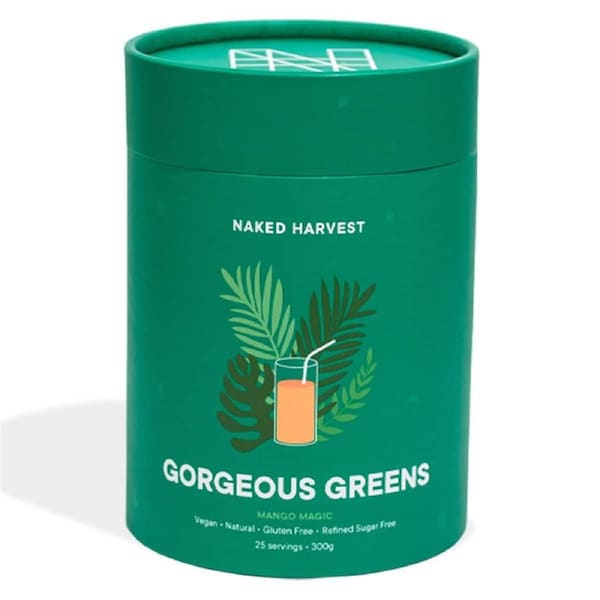 Nu Harvest Gorgeous Greens Powder - Mango - 300g