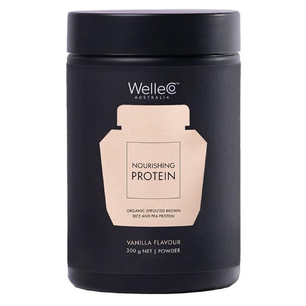 WelleCo Nourishing Vegan Protein Vanilla Flavour 300g