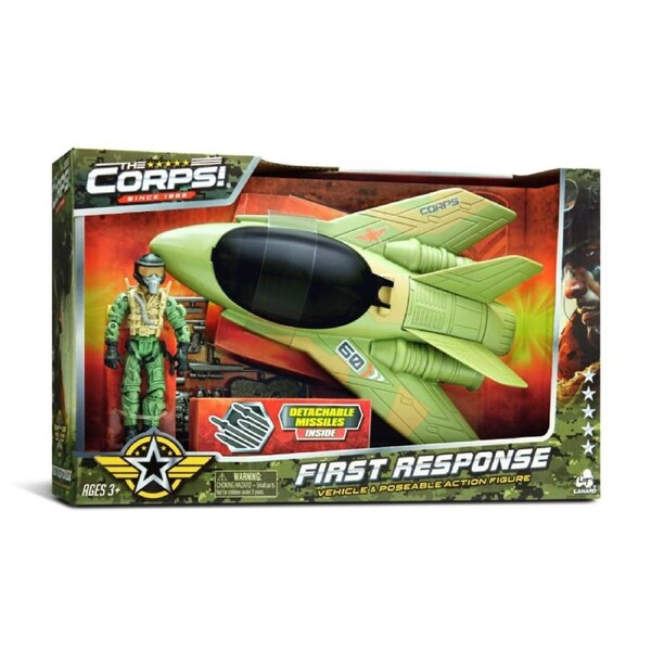 The Corps First Response Assault Jet and Condor Action Figure