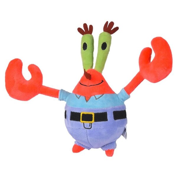 SpongeBob SquarePants Plush 20cm Mr. Krabs, Jasnor SB91002